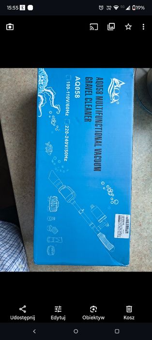 Odkurzacz do akwarium