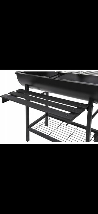 Grill węglowy z półką