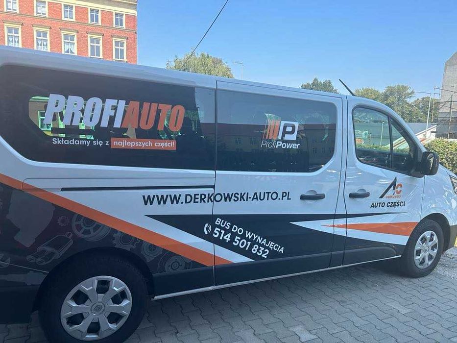 Wynajem Busa 9 osobowy Renault Trafic