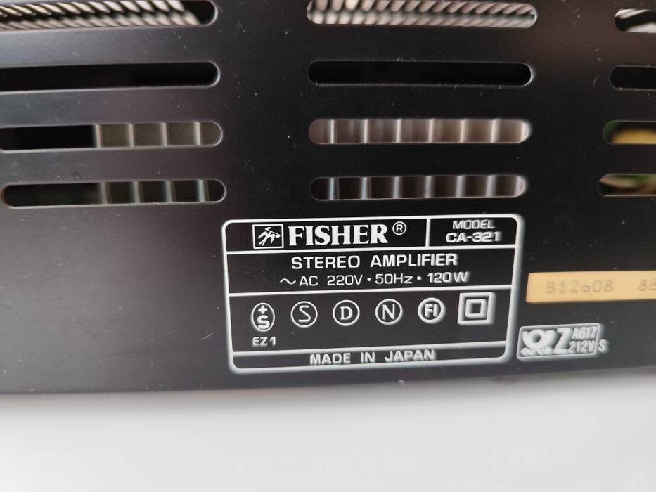Wzmacniacz Fischer made in Japan