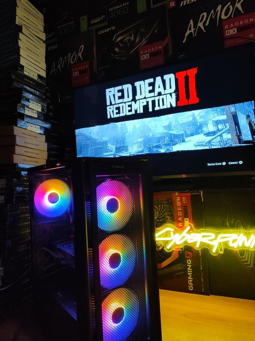 Видеокарта 8 гб.Игровой системный блок,пк,компьютер,CS,Gta,WoT,RDR2