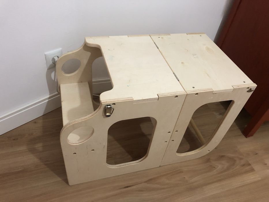 Mesa/Torre de Aprendizagem 2 em 1
