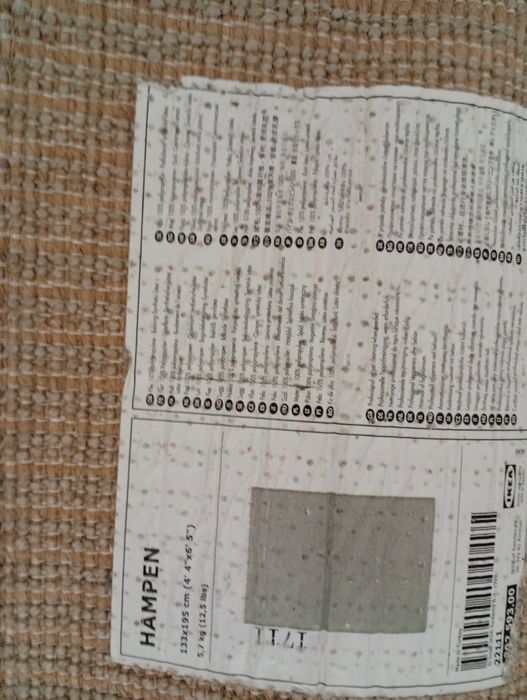 Tapete Cinza Hampen IKEA 1.60x2.30 e 1.30*1.90
