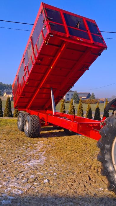 Przyczepa wywrotka tandem skorupa