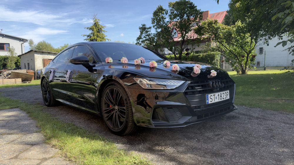 Audi A7 do ślubu z kierowcą | Auto na wesele | Śląsk