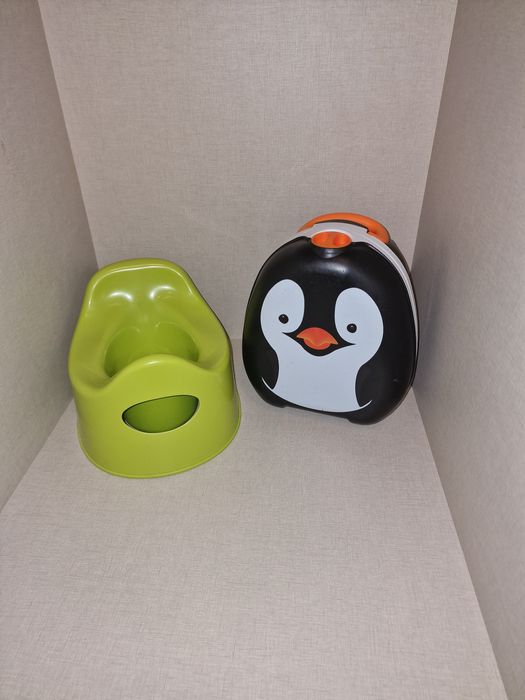 Pote de viagem e pote de casa