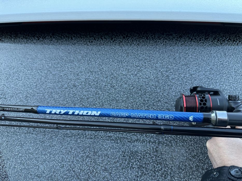 Wędka Mikado Carp Match + kołowrotek Robinson