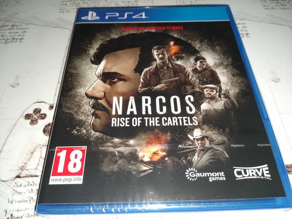 Narcos Ps4 polska wersja napisy nowa folia