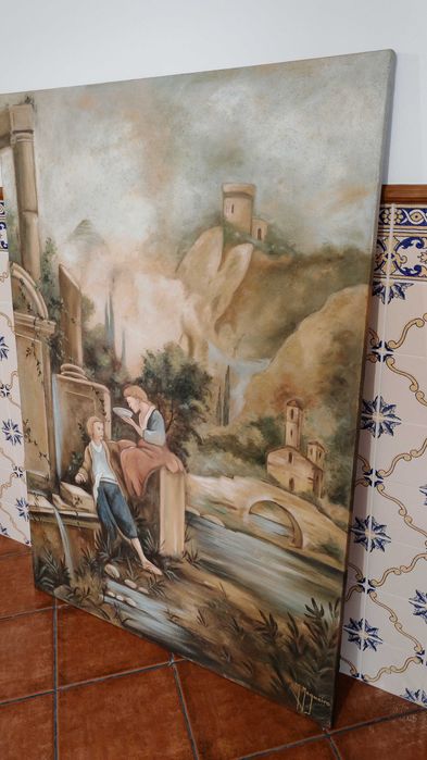 Quadro em tela como novo