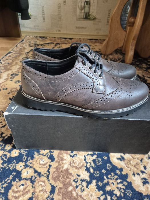 Туфлі коричневі Leggessi 41 розмір