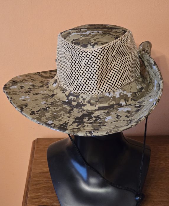 Kapelusz myśliwski wędkarski trekkingowy górski na ryby M/L. NOWY.