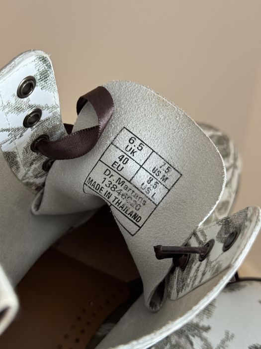 Buty glany wysokie Dr Martens pascal 1460 grey tapestry