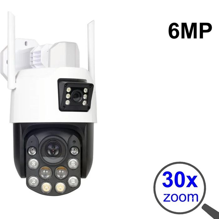 Камера IP ×30 оптичний зум 6мп