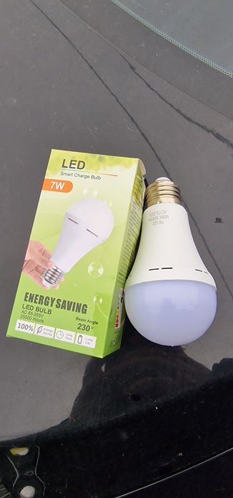 Акумуляторна аварійна led лампа ap-2915, ap-2916, fa-3820 в патрон е27