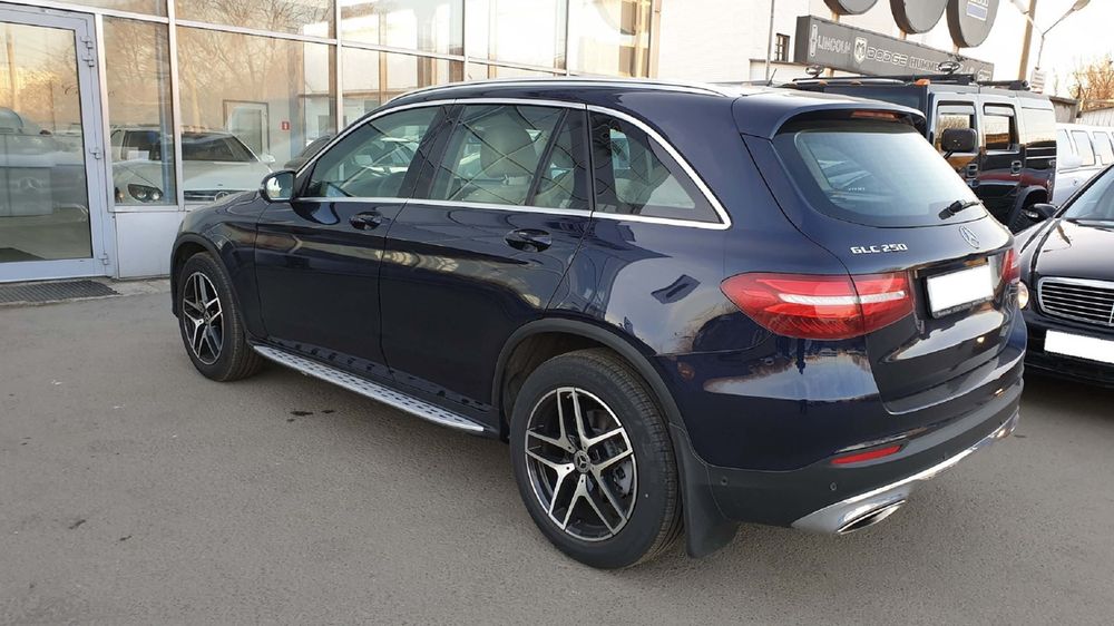 Підніжки для Mercedes-Benz GLC-Class X253 2015-2019