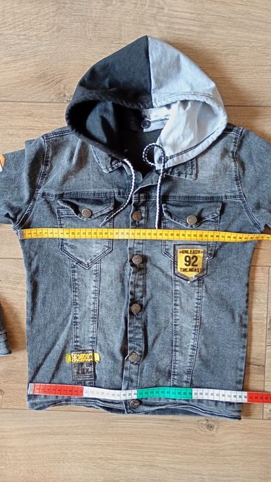 Kurtka chłopięca jeans roz 152