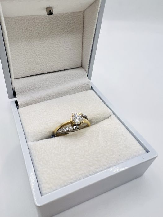 Złoty pierścionek - SPOKO Lombard Pabianice skup złota