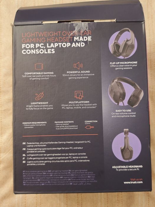 Słuchawki przewodowe Gaming Trust