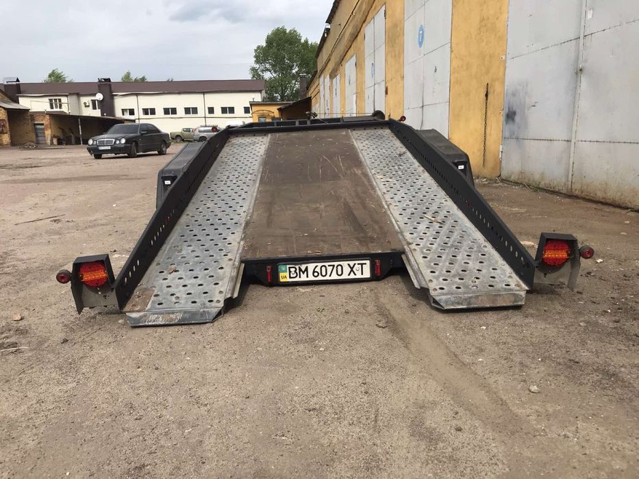 Лавета,лафет,прицеп для перевозки автомобіля HUMBAUR,автовоз