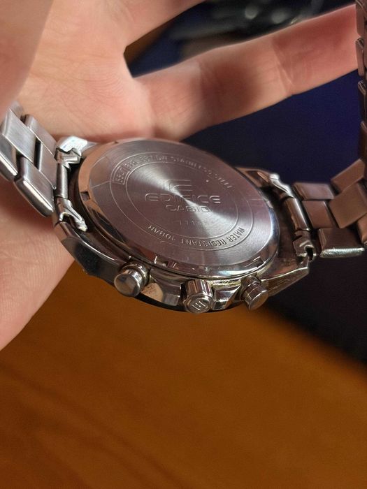 часы касио едифайс годинник casio edifice classic carbon