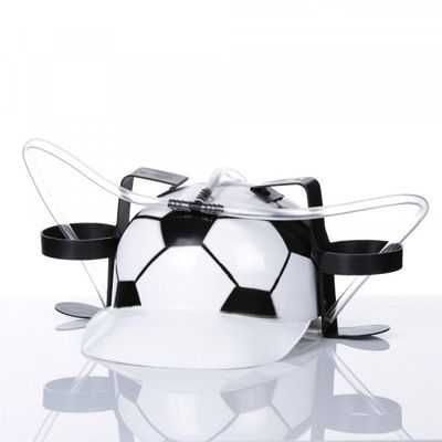 Kask imprezowy piłka nożna