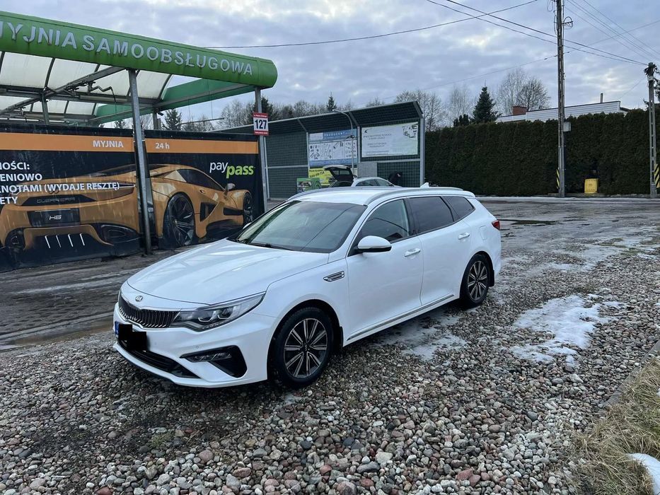 Kia Optima 2019r 1.6CRDI 136KM Automat FULL LED Salon Polska Kamera Pakiet zimowy