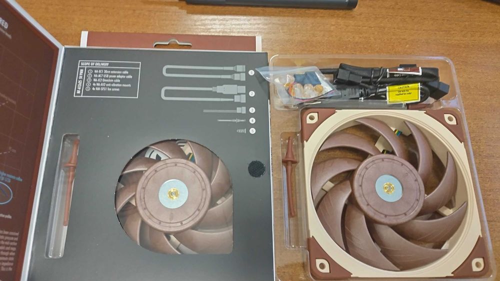 Продам вентилятор Noctua NF-A12x25 5V PWM (120х120х25, 5В, только USB)