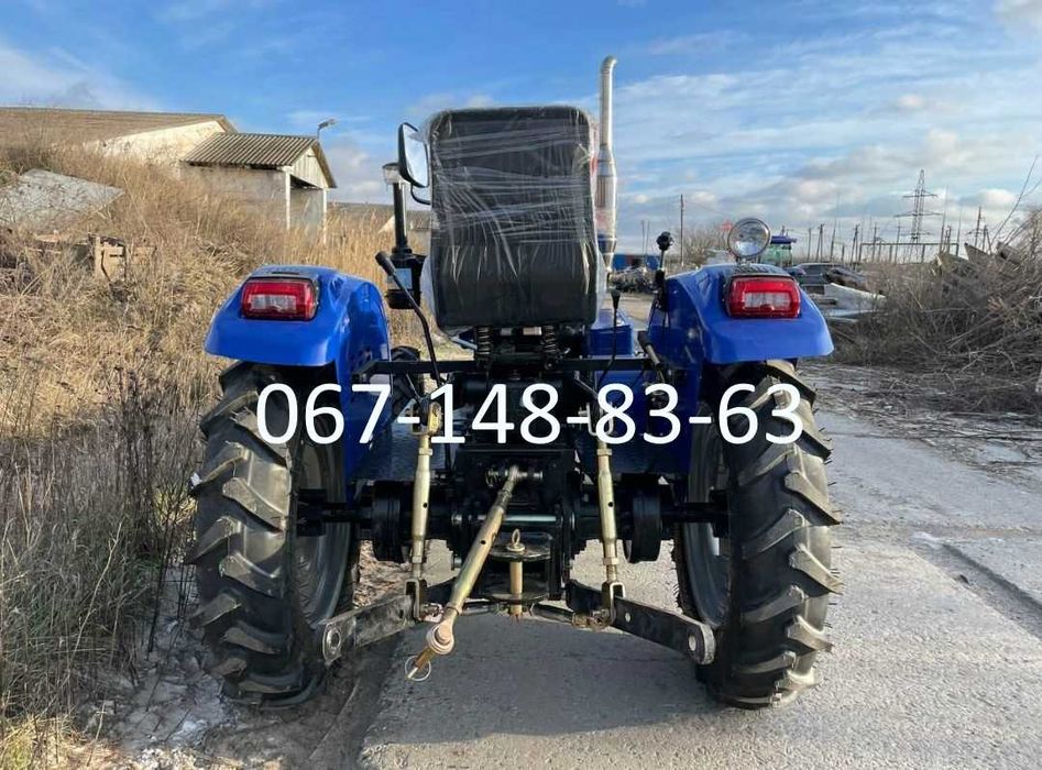 Мінітрактор Кентавр 244 BP Триточка ВОМ Повний привід Доставка Кредит