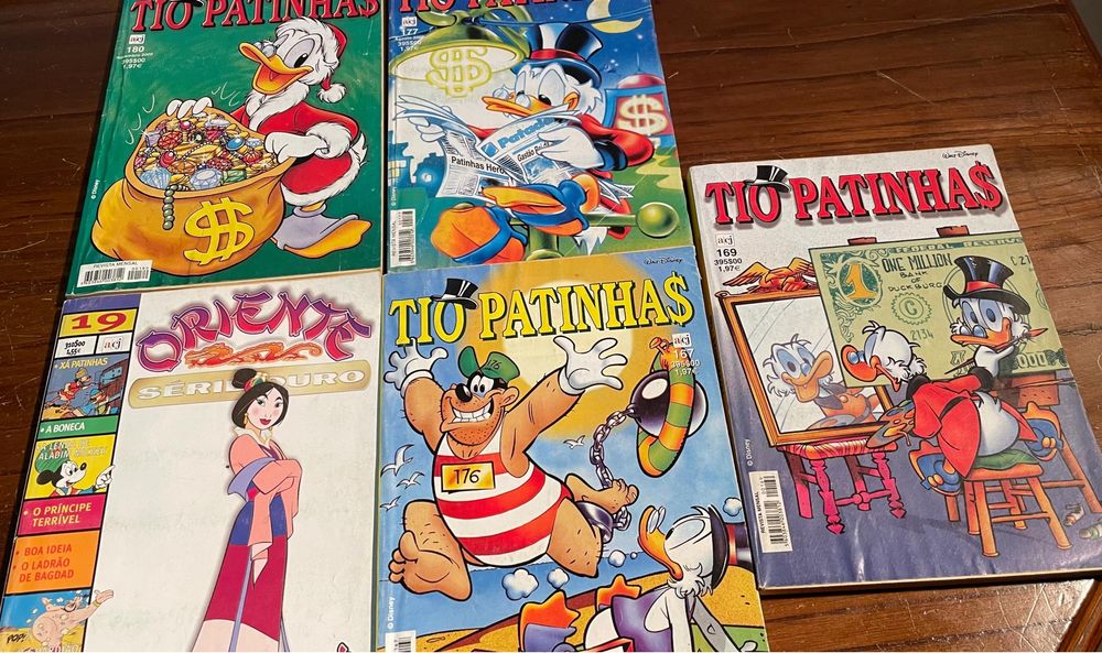 5 livros de BD em muito bom estado