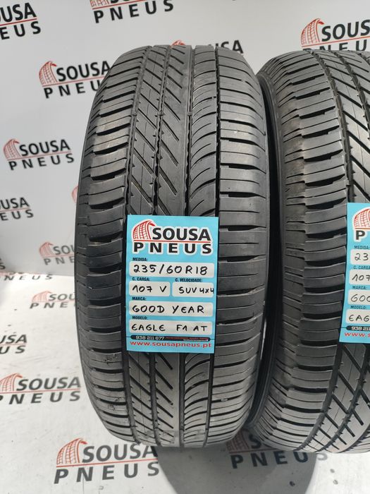 2 pneus semi novos 235-60R18 Good year - Oferta da Entrega