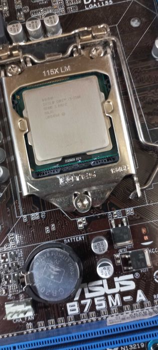 материнка Asus B75M-A + I5-2300 + 4Gb DDR3