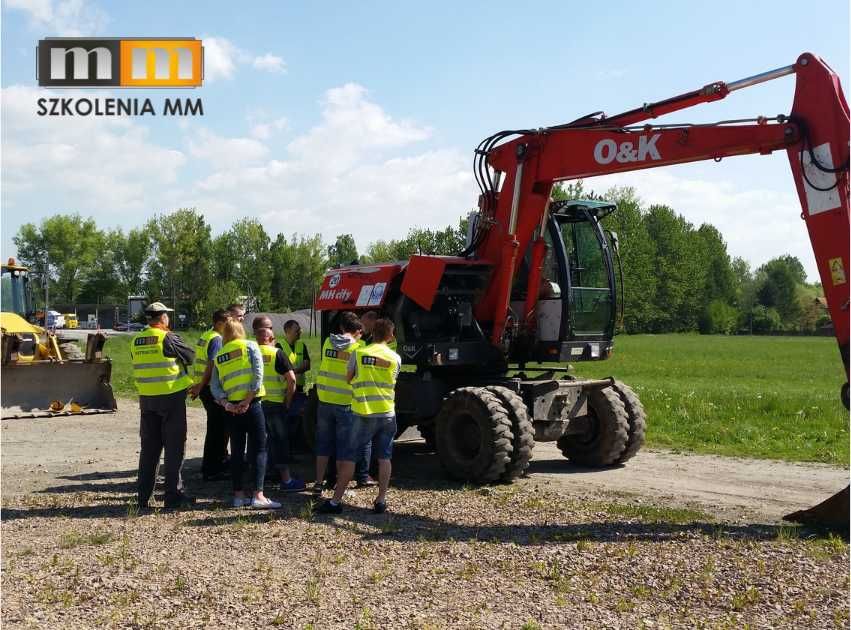 KURS OPERTORA koparki, koparkoładowarki, ładowarki START 26.10
