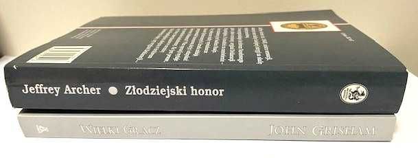 Wielki Gracz -J.Grisham, Złodziejski Honor-J.Archer