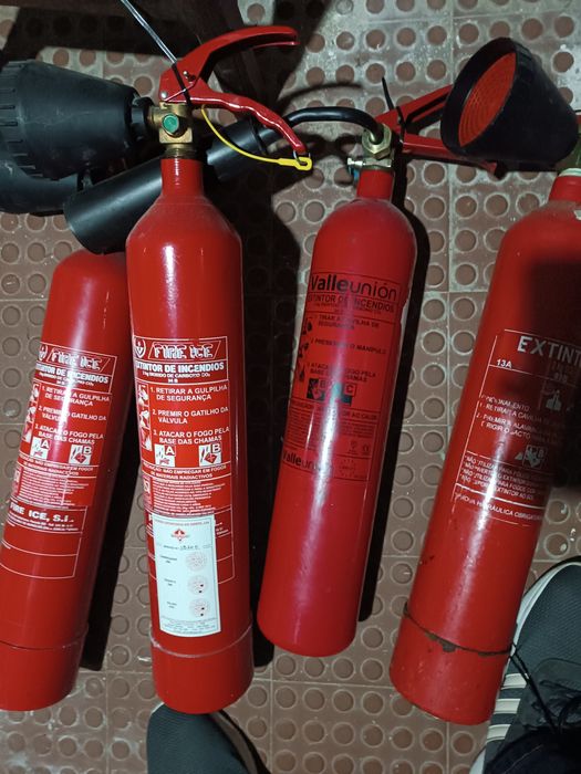 Extintor co2 aquarios