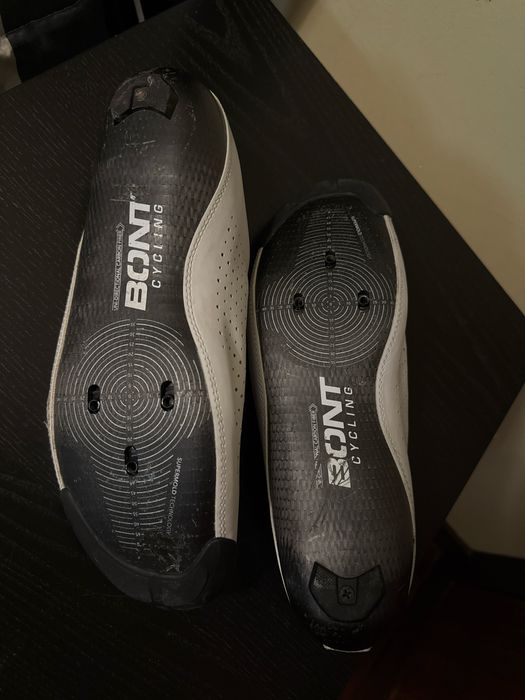 Bont Vaypor Lace White T44 – Como novos (ultra leves)