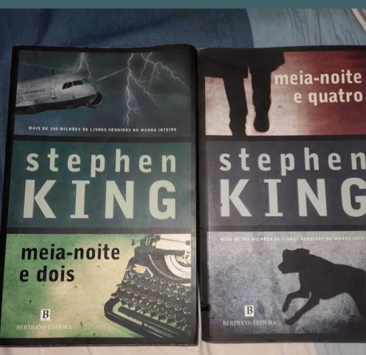 Vários Livros Stephen King, Edição Bertrand e Circulo Leitores