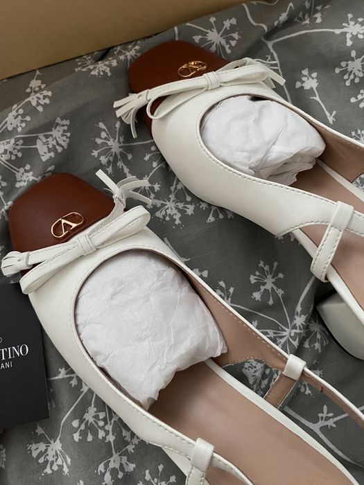 buty valentino 40 szpilki czółenka na platformie