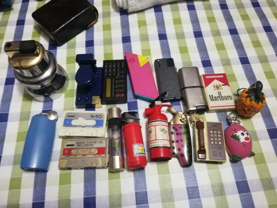Isqueiros a gaz de colecção