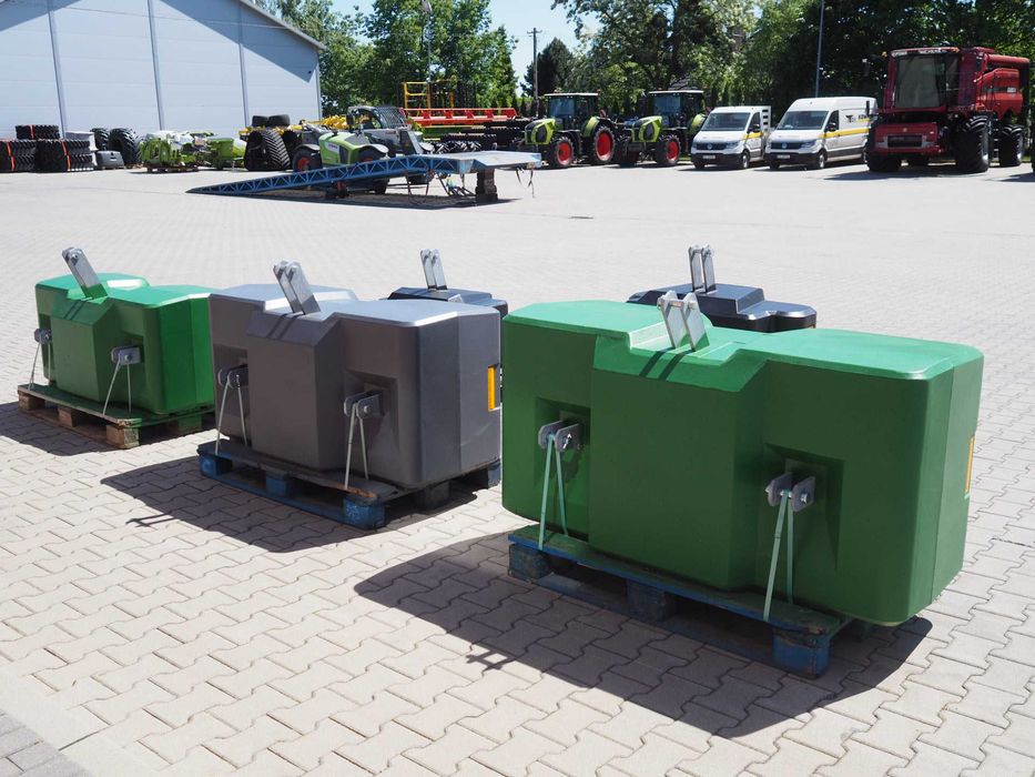 SUER 1000 kg - obciążnik balast TUZ Claas Fendt John Deere Deutz CNH