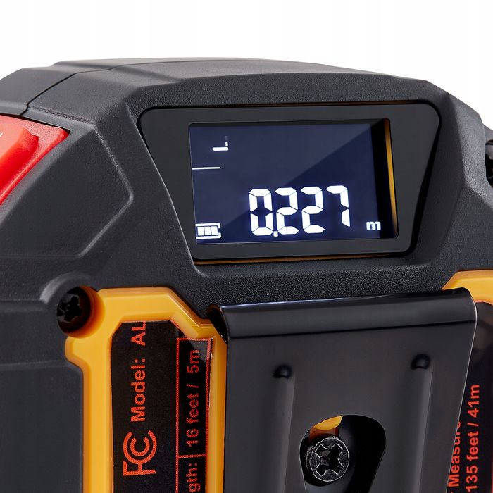 VEVOR 2 W 1 laserowa taśma miernicza 41M dalmierz