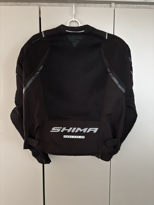 Kurtka Motocyklowa Tekstylna Shima MESH PRO 2.0 BLACK czarny