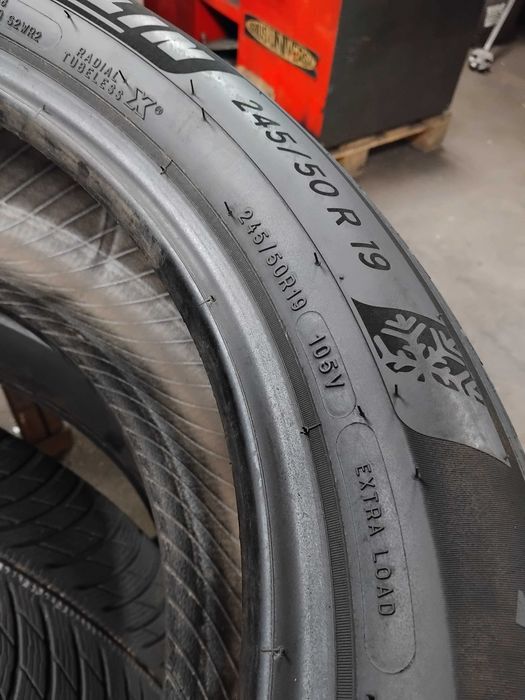 Шини бу 245/50 R19 Michelin Pilot Alpin 5 Ran Flat Комплект Зима