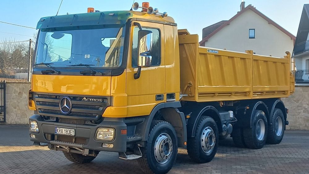 Mercedes Actros 8x4 3246 Kipper Meiller
