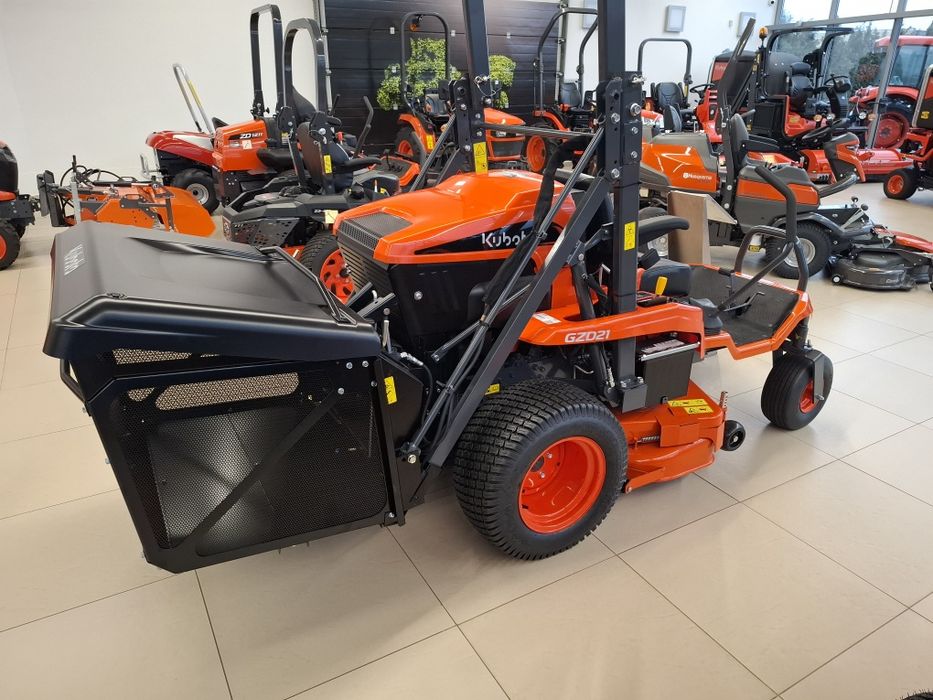 KUBOTA GZD21-IIHD Kosiarka, górny wysyp, Promocja 0%