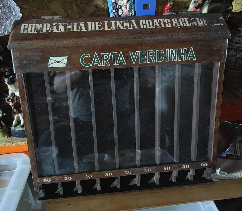 Carta Verdinha - Porta Carrinhos de Linhas