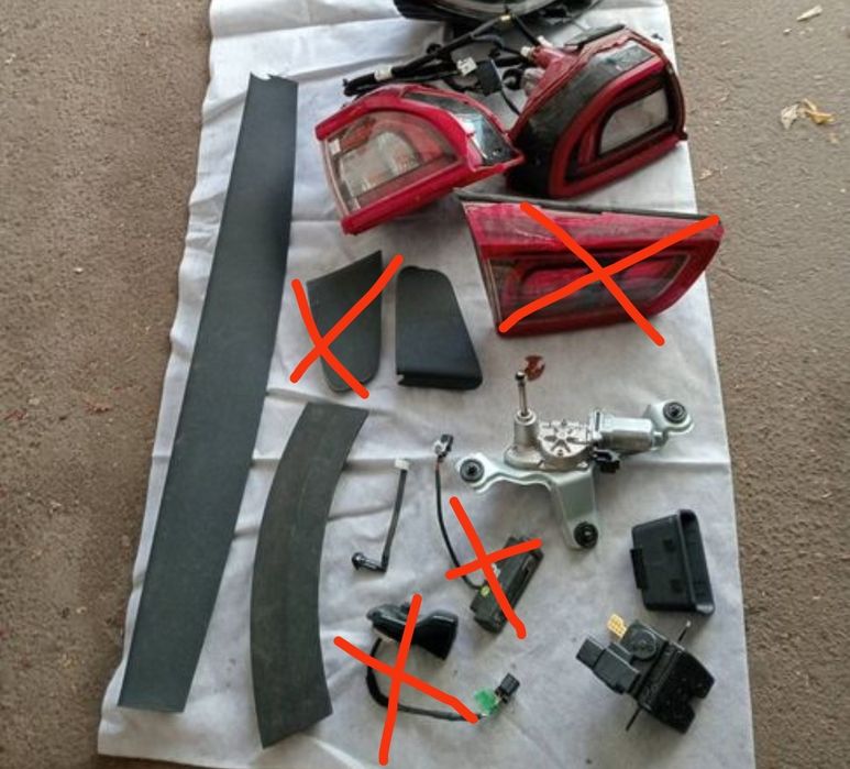 Кришка багажника автомобіль kia niro