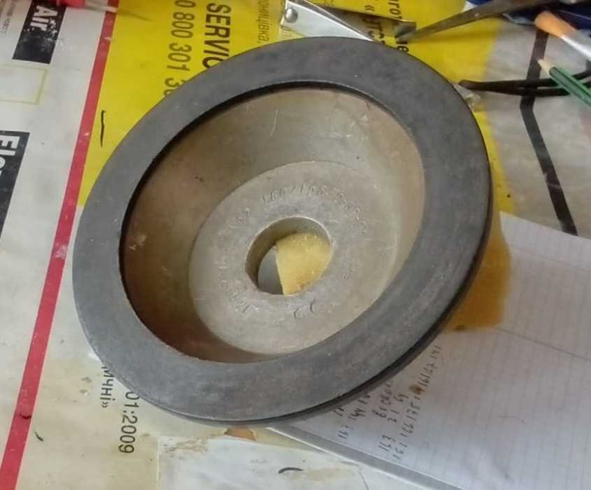 заточка инструмента с победитовой насадкой