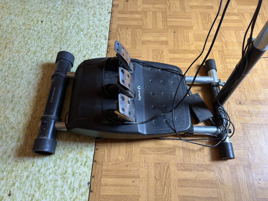 Logitech g29 + shifter + stelaż