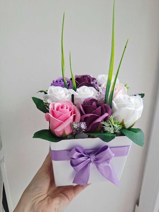 Букети з мильних троянд — ідеальний подарунок