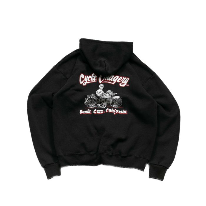 Bluza rozpinana Lee heavyweight Cycle Imagery shop made in USA M 90's